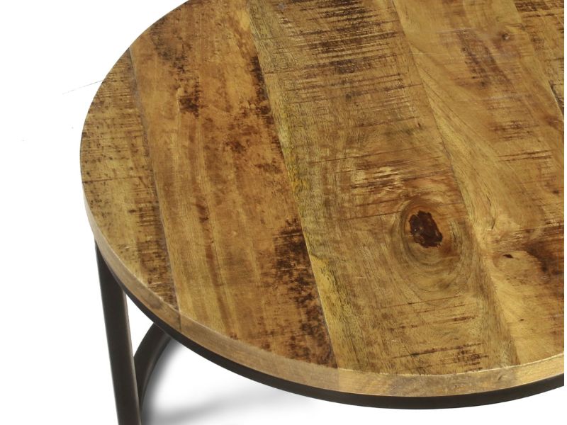Industrial Round Stool Set /2
