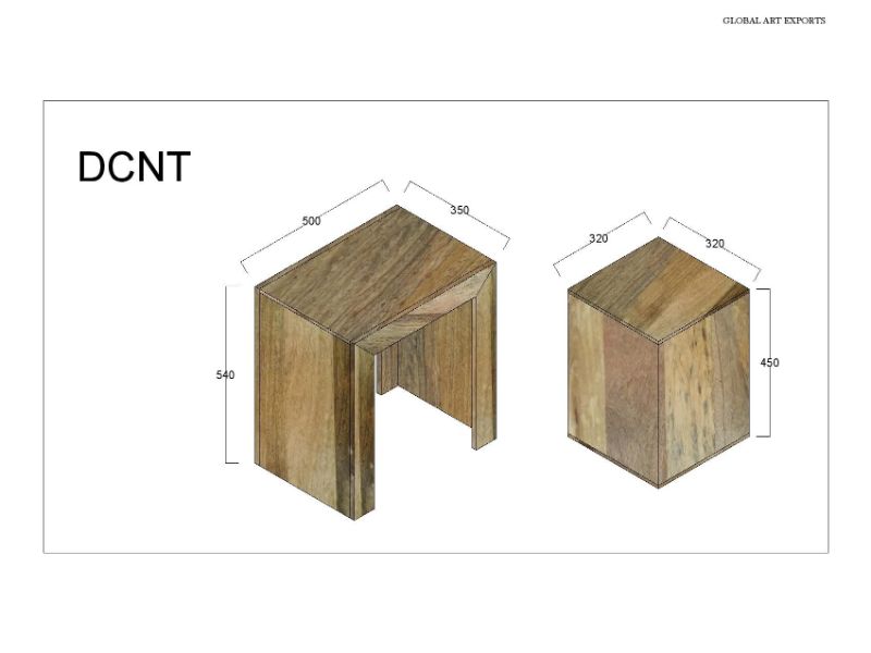 Dakota Cube Nest Tables