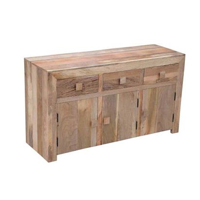 Dakota 3 Door 3 Drawer Sideboard Light