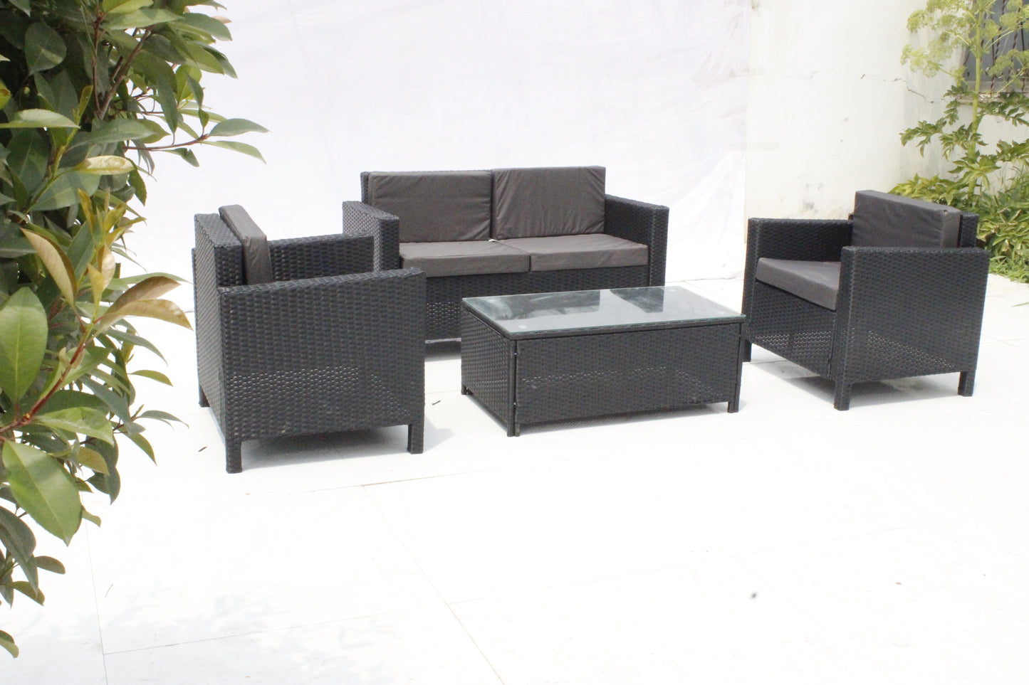 4 Seater Rattan Lounge Set