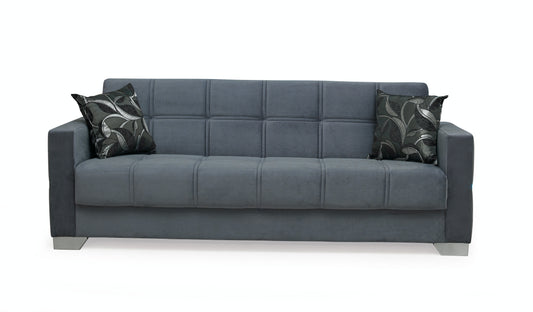 Grey Fabric Sofa Bed