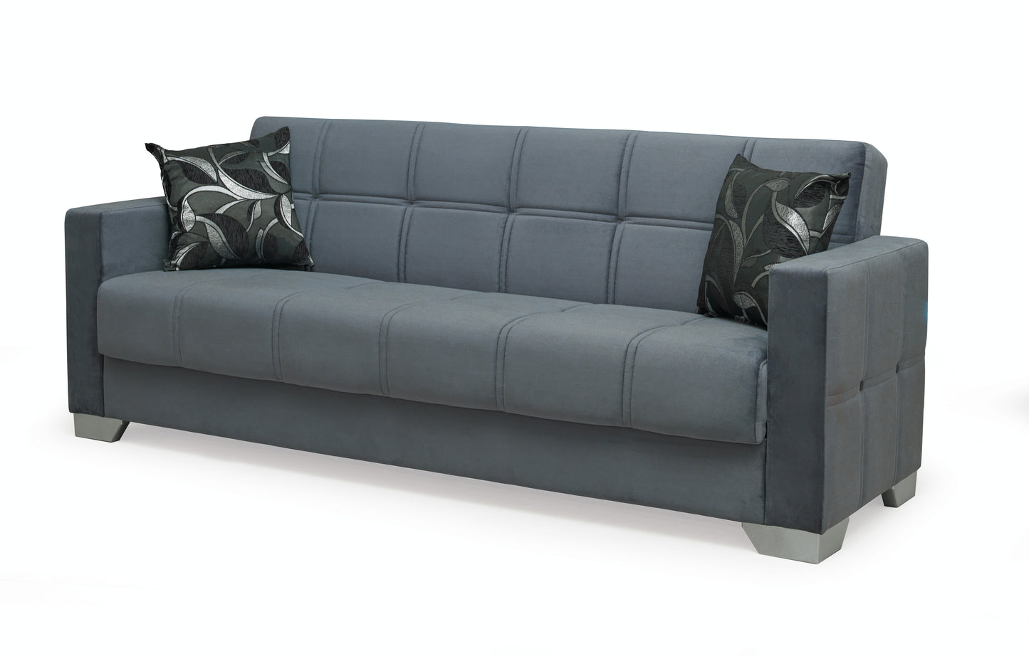 Grey Fabric Sofa Bed