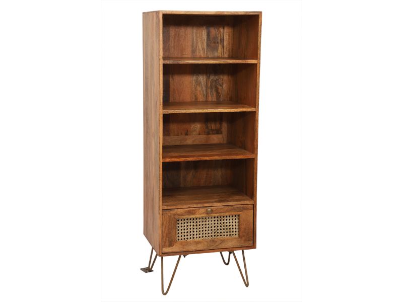 Nyack Bookcase With Drawer