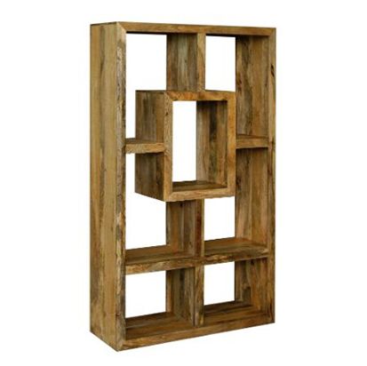 Yoga Straight 100 Cm Wide Mango Bookcase